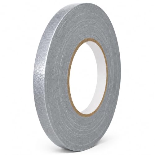 Image of GGR Supplies CDT-36 Industrial Grade Cloth Duct Tape, Grey 1 /2 Inch x 60 Yards, Waterproof UV Resistant Heavy Duty, Clean Removal with No Sticky Residue for Repairs, Packaging, and Bundling