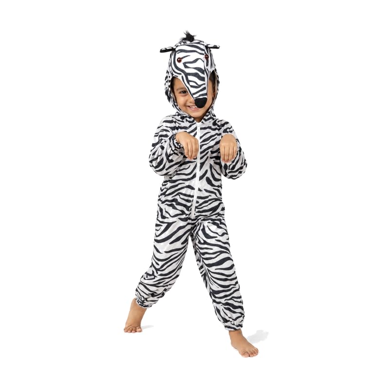 Image of Animal Costume for Kids | Plush Fancy Dress Costume for Boys & Girls |School Fancy Dress, Annual Day, Jungle Theme, Role Play, Halloween & Birthday Party