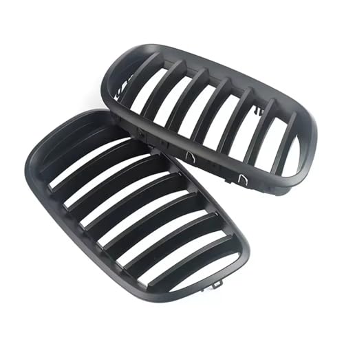 Rejilla delantera tipo riñón con acabado negro mate exclusivo para X6 E71 y X5 E70