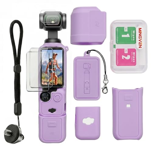 Coque Pocket 3 silicone抗刮 résistant aux rayures avec dragonne anti-chute