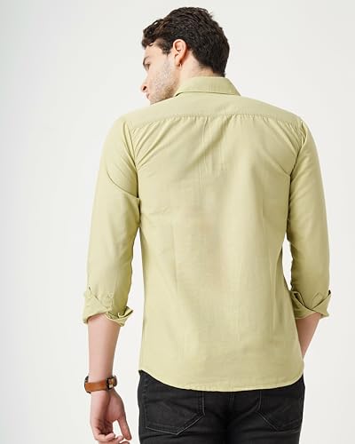 Image of Magic Cotton, Desert Sand Color Shirt for Men
