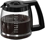 12-Cup Coffee Pot Replacement Compatible with Cuisinart Coffee Maker Models SS-12, SS-15, SS-16, DCC-1100BK, DCC-1200, DCC-2650, CHW-12P1, DGB-400, DGB-550BK, DGB-550BK1, DGB-625BC and DGB-700BC