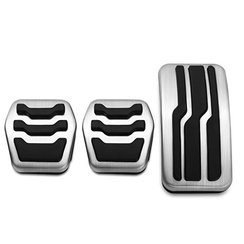 Embrague Pedal Cubierta Para Mazda3 2011-2015 Accesorios De Coche Pedal De Acero Inoxidable Pedal del acelerador del coche(3Pc MT)
