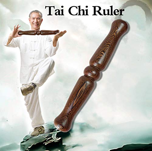 KIKIGOAL Tai Chi Ruler Tai Chi Stick Martial Arts Qigong Kungfu Exercise Equipment - Thumbnail 2