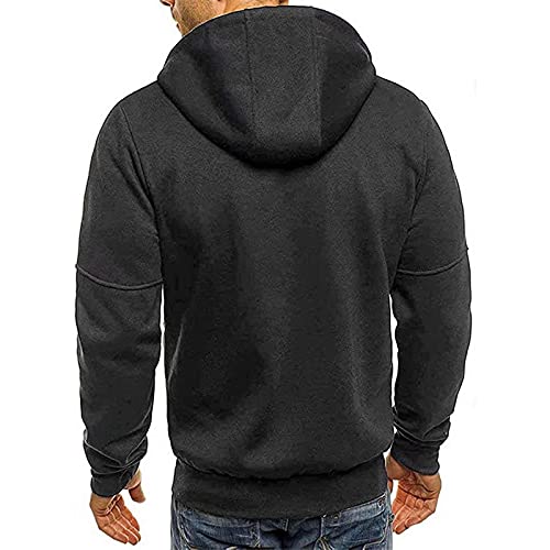 Xulahul Giacca da Uomo con Cappuccio Cappotto in