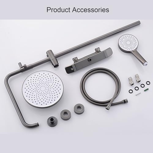 Robinet de douche à hauteur réglable éliminant les variations de température - 8