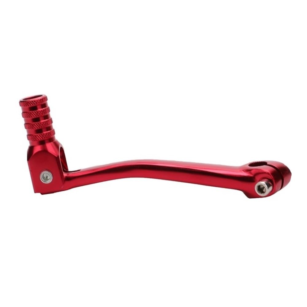 Klyvbwhj Red Motorbike Shift Lever Gear 15 * 5.6 * 3Cm Universal 10-11Mm Folding Gear Replacement Shift Lever Foot Change Shifter Pedal Motorcycle Accessories Parts