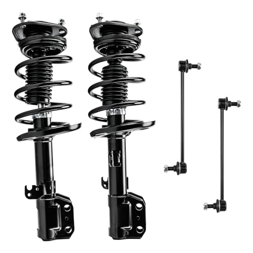 Image of PHILTOP Front Complete Strut Assembly Sway Bar link kits 172989 /172990 K80230 Fit for 2014-2019 Toyota Corolla 1.8L(2019 Toyota Corolla Sedan ONLY) - Quick Fit Suspension Replacement