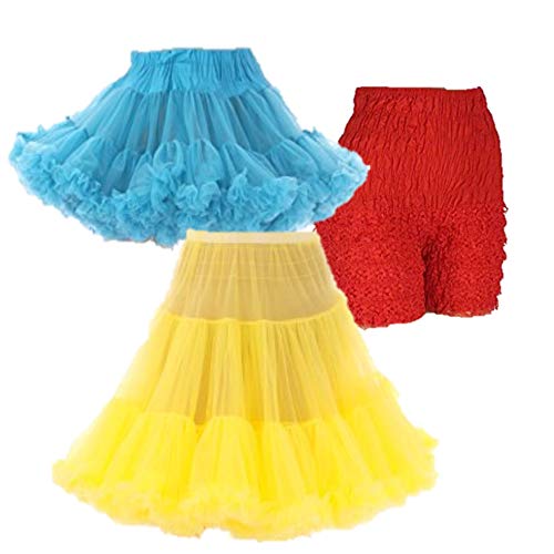 Malco Modes Mystery Grab Bag, Two Petticoats and One Pettipant, Each Bag Varies (Medium)