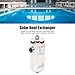 Dpofirs Swimming Pool Heaters, 40KW Pool Heat Exchanger, Burning Hot Tub, MF 135 Heat Exchanger PoolSpa Swimming Solar Heating, Maximum Operating Temperature: 230F