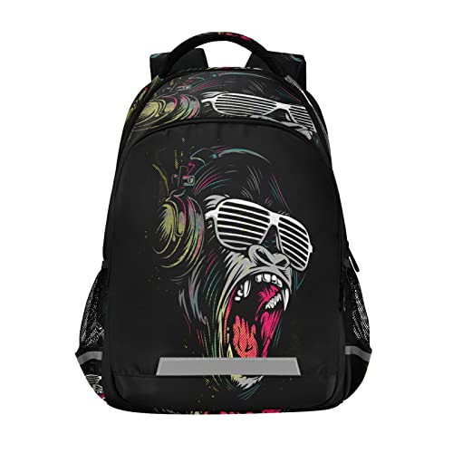 Sacs cartable à dos imprimé animal rouge dynamique haute résistance