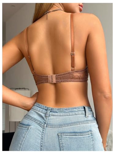 Image of SOLY HUX Women's Sexy Lace Bras Underwire Everyday Bra Comfort Push Up Bralettes