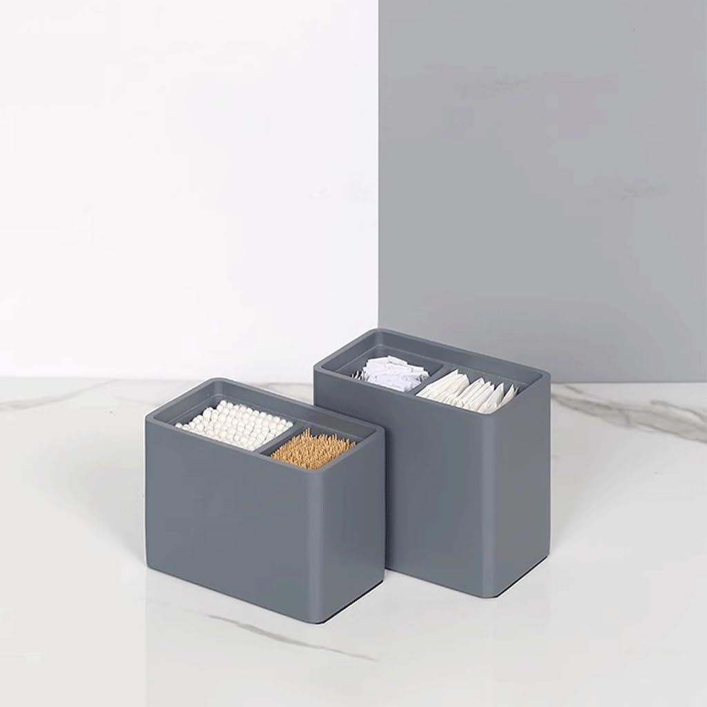 Soportes para Palillos de Dientes Caja De Almacenamiento De Bastoncillos De Algodón For Palillos De Dientes Dispensador de Palillos de Dientes(4)