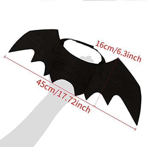 Ehdching Cat Costume Halloween Pet Bat Wings Cat Dog Costume #TOP3