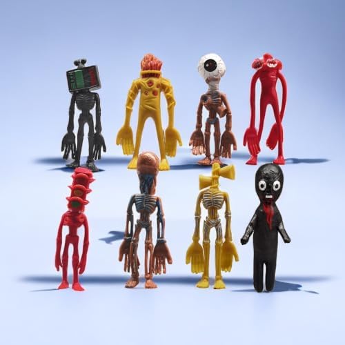 Siren Head Toy Siren Head Action Figures Toys for Kids Fans Halloween Thanksgiving Christmas Birthday… (C)