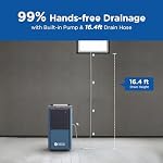 190 Pints Commercial Dehumidifier with Pump Heavy Duty for Basement | Timer - Image 2