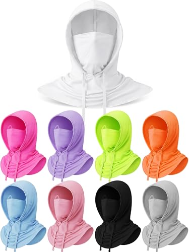 Image of Cooling Balaclava Face Mask Breathable Full Head Mask Sun Protection Neck Cover UV Face Cover for Men Women