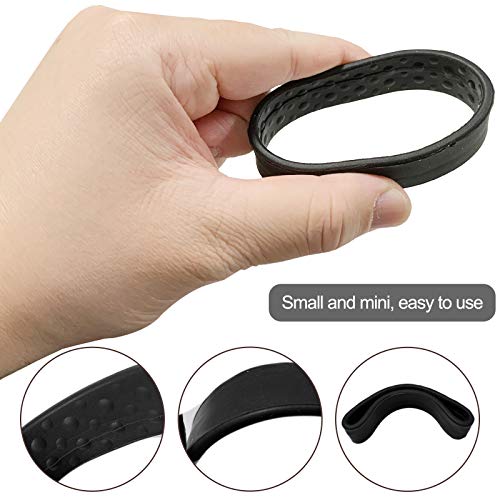 image for Letos Silicone Foldable Stationarity Hair Tie Elastic Hair Band Scrunc