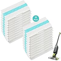 20 Pack VACMOP Pro Replacement Pad Compatible for Shark VACMOP Hard Floor Vacuum for Shark Vacmop Pro VM252 VM250 VM200 VC205 VM250 QM250 VM190 VM200P12 VM200P12 VMP30 Disposable Replacement Pads