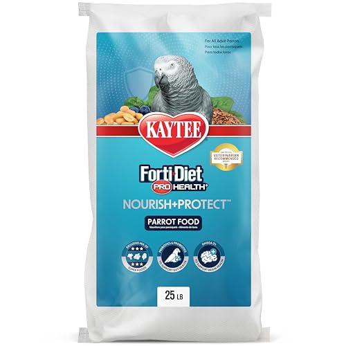 Kaytee Forti-Diet Pro Health Feather Health Parrot Food 25lb