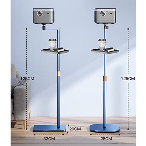 Support de projecteur pour étagère de sol et montage mural sans trou