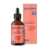 Vitamina B12 en gotas 1.000mcg - 1.250 Gotas veganas (50ml) - Ambas vitaminas B bio-activas (metilcobalamina y adenosilcobalamina) - Probadas en laboratorio y fabricadas en Alemania