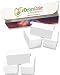 DEBRADALE DESIGNS Small Blank Study Flash Cards - 2 x 3.5 Inches - 110# White Index - 1,100 - Storage Travel Box With Lid. Made In The USA. Our Most Economical Index Card Weight and Size.