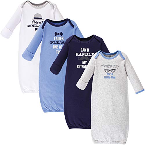 Image of Luvable Friends Baby Girls' Cotton Gowns