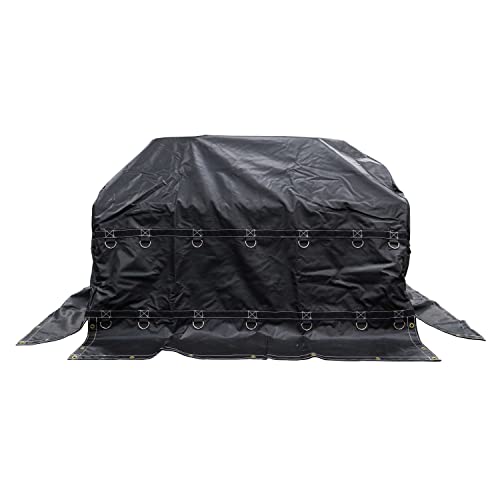 US Cargo Control Heavy Duty Coil Tarp - 6 Foot by 6 Foot by 6 Foot Cargo Tarp - 18 Ounce PVC-Coated Polyester Waterproof Material - Durable Protection for Your Flatbed Truck Cargo