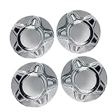 4Pcs 5 Lug Chrome Wheel Center Hub Caps Rim Covers 909-031 F75A1A096EA for 1997-2000 Ford F150 for 2