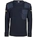 Produktbild BWuM Bundeswehr Pullover mit Flaggen, Größe:L, Farbe:Navy Blau