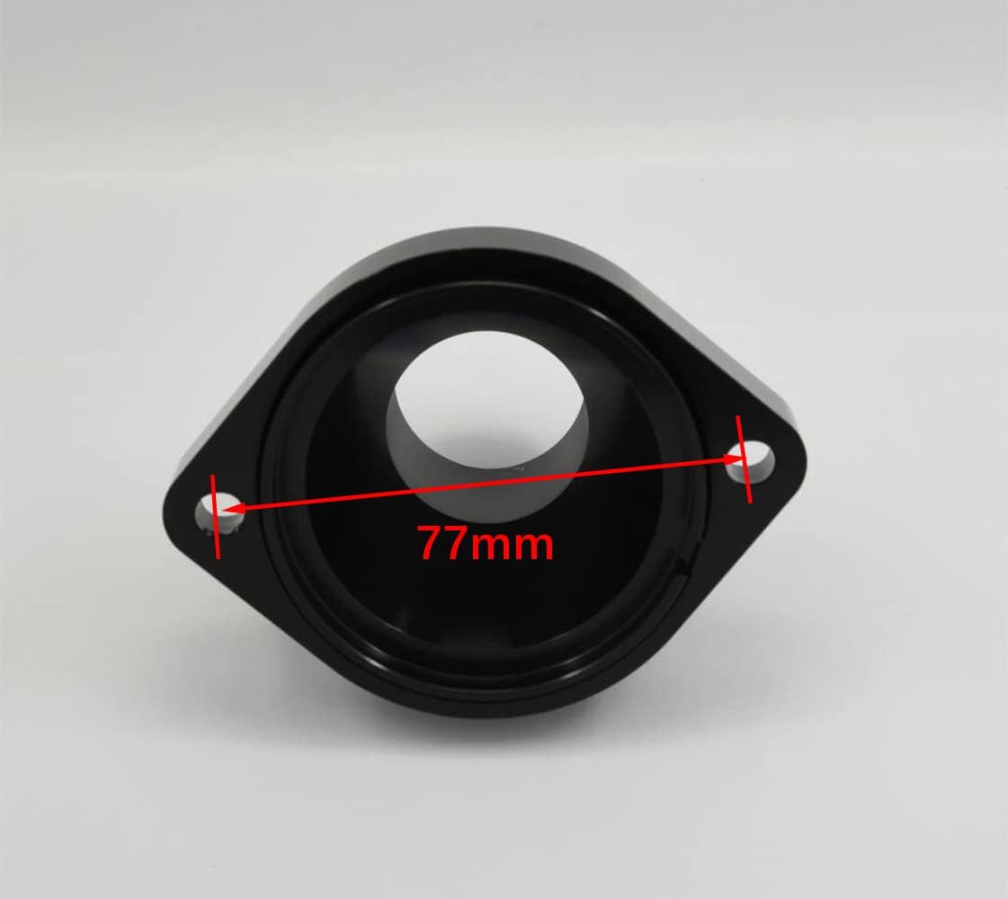 Billet Swivel Thermostat Housings Water NecK 20AN LS Engine Black