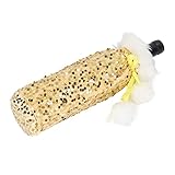 Christmas Wine Bottle Covers, Faux Fur Wine Bottle Holder, Wine Bottle Bag Christmas Party Decorations (Gold)