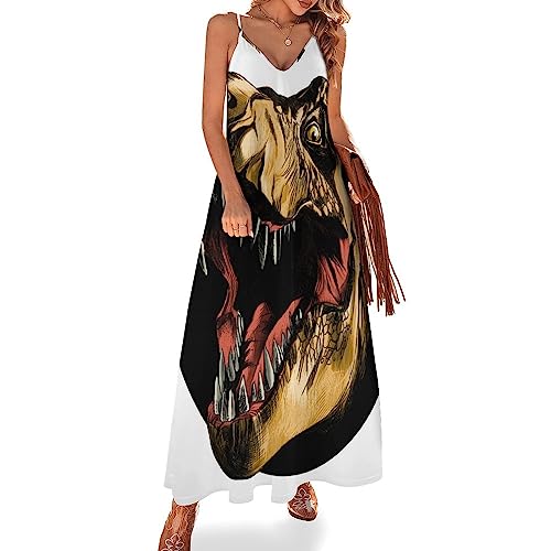 Robe maxi col V sans manches respirante et fluide pour rester au frais tout l'été