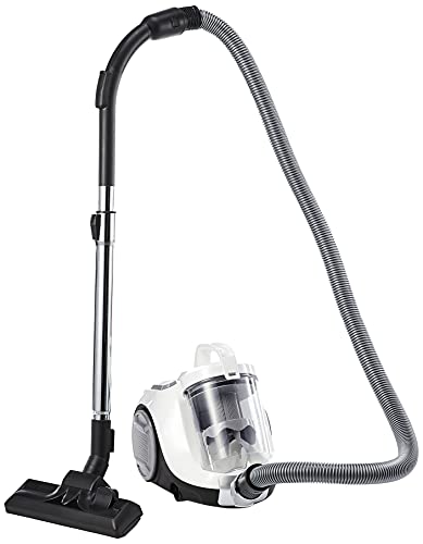 Tefal Swift Power Cyclonic TW2947 - Bagless Vacuum Cleaner 750W 1.2 Dust Box Capacity 3 Levels of Filtration 7.55m In use Radius Compact Design for Handling Snow White