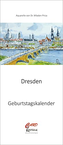 Geburtstagskalender immerwährender ewiger Kalender - Dresden Cover
