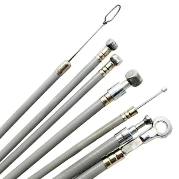 Kit trasmissione 7 cavi fili con guaina in teflon Compatibile con Vespa PK 50 S/PK 50 XL