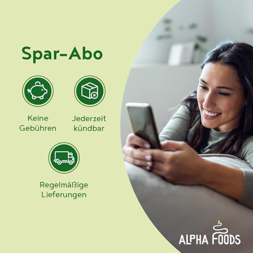 Grüne Mutter 2.0 - Das Original - Greens Shake - Akazienfaserpulver, Weizengras, Brennnessel, Mariendistel, Alfalfa, Chlorella und mehr - Smoothie Shake - 600g Pulver - Alpha Foods