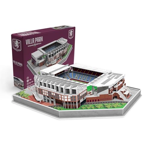 Image of Pro-Lion 3D Puzzle of Villa Park Stadium - 100 Pieces | Home of Aston Villa | English Premier League Gifts for Age 7+