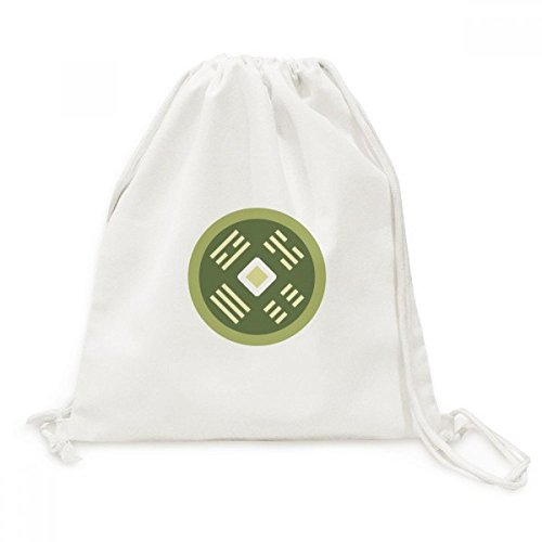 Sac cordon voyage motif cuivre liquide chine en toile pour grand sac à dos de courses léger