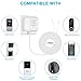 solsinsy 24V500mA Doorbell Power Adapter, 24V Transformer for Ring Doorbell,Video Doorbell,Nest, Ecobee, Sensi and Honeywell Thermostats, 24 Volt 500mA C-Wired AC Plug in Cord 16.5FT