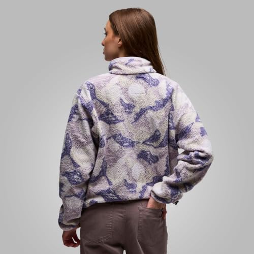 Columbia Helvetia II Printed Cropped 1/2 Snap, Lavender Pearl/Sunscape, XS – Ansicht 9