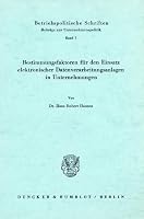 Bestimmungsfaktoren Fur Den Einsatz Elektronischer Datenverarbeitungsanlagen in Unternehmungen 3428019326 Book Cover