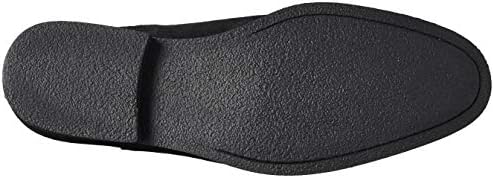 Driver Club USA Men's Geuine Leather Boot with Lug Sole Ankle, Black Suede, 8.5 M US | Image 3