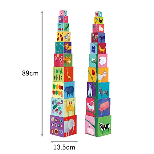 Djeco Nature And Animal Blocks Nest And Stack Set #TOP5