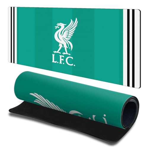 Head Case Designs Officially Licensed Liverpool Football Club Third 2025/26 Kit 23.62 x 11.81 x 0.12 inches (600 x 300 mm) - L Gaming Office Desk PC Keyboard Mouse Mat Pad