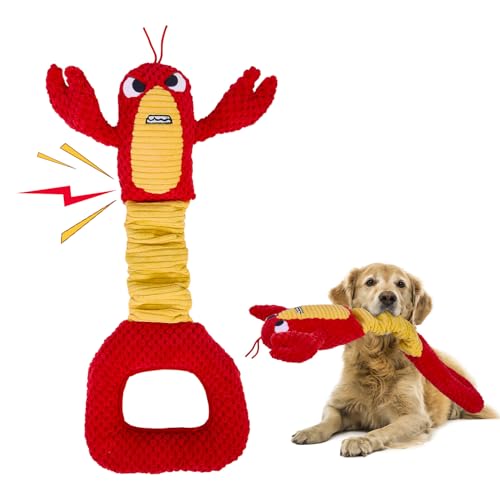 Squeaky Dog Puppy Toys, Stuffed Plush Animal to...