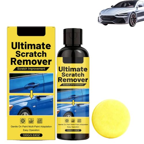 Nanopolix Scratch Remover Nanopolix Ultimate Car Scratch Remover with Nano Sparkle Cloth for Any Car Scratches Cars Paint Scuff Remover Easily & Quickly Repair Paint Scratches & Water Spots (1PC-A)