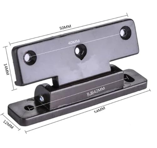 Charnière à ressort en plastique : lot de 4 pour placard et meuble - 3