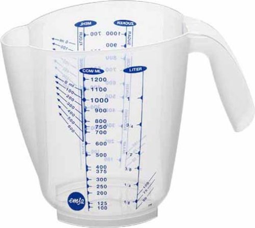 Emsa Superline Measuring Jug - Transparent,1 Litre